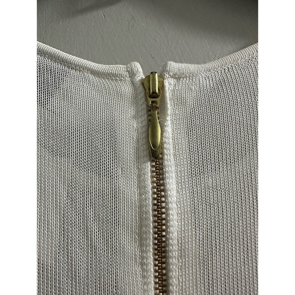 A.L.C. LENA DRESS WHITE Size L - Picture 10 of 10